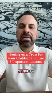Here are some things to consider in setting up a trust for your minor children in Florida 